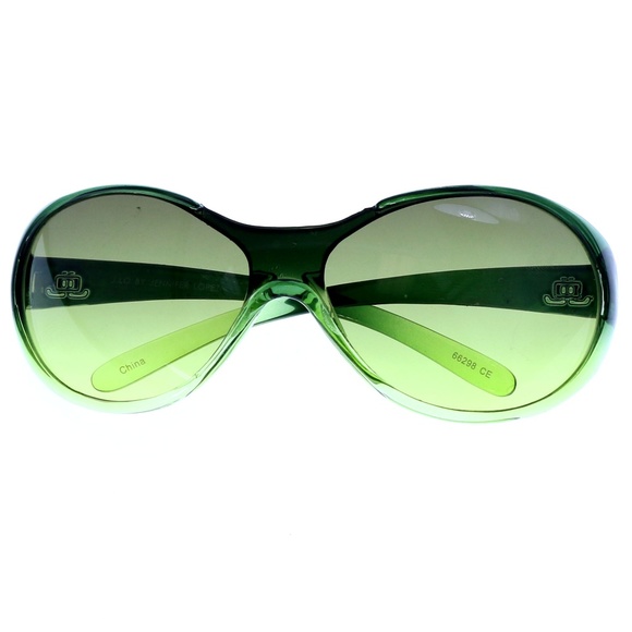 Jennifer Lopez Accessories - J. LO by Jennifer Lopez  Green Designer Goggle-Sun